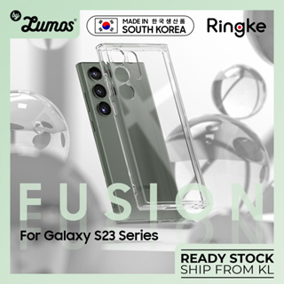 Ringke FUSION Series เคสโทรศัพท์มือถือ แบบใส บางพิเศษ สําหรับ Samsung Galaxy S23 S23 Plus S23 Ultra