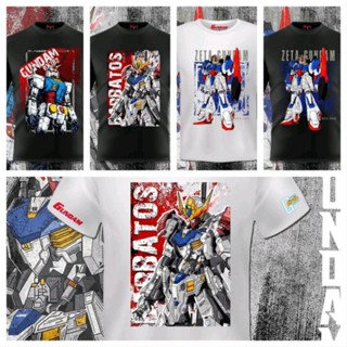 เสื้อยืด RAYA !! ซื้อ 3 ฟรี 1 [GUNDAM] เสื้อยืด ผ้าฝ้าย 100% คุณภาพสูง