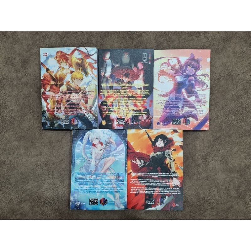 มังงะ-rwby-official-manga-anthology-เล่ม-1-5-จบ-เวอร์ชั่นภาษาอังกฤษ
