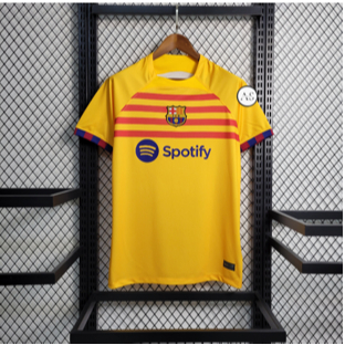 เสื้อกีฬาแขนสั้น-ลายทีม-barcelona-4th-fan-amp-player-issue-23-24-ชุดเยือน