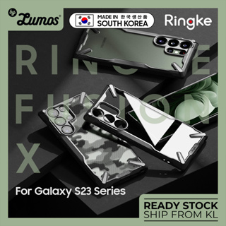 Ringke FUSION X Series เคสโทรศัพท์มือถือ ป้องกัน พร้อมแหวนนิ้ว สําหรับ Samsung Galaxy S23 S23 Plus S23 Ultra Series