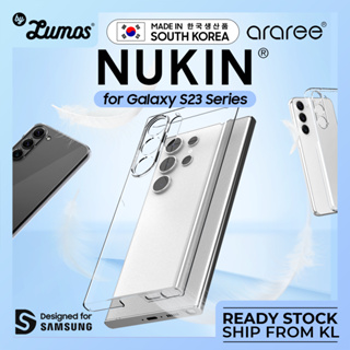 Araree Samsung Galaxy S23 / S23 Plus / S23 Ultra Nukin Series เคสใส บางเฉียบ เรียบง่าย