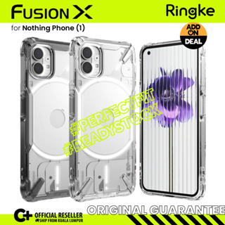 Ringke [FUSION X] Nothing Phone (1) เคสโทรศัพท์มือถือ TPU ใส กันกระแทก ทนทาน