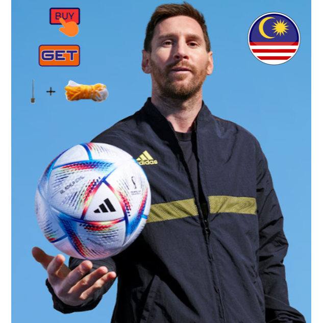 Adidas Al Ridha Qatar 2022 FIFA World Cup ลูกฟุตบอล พรีเมียร์ลีก FCB ...