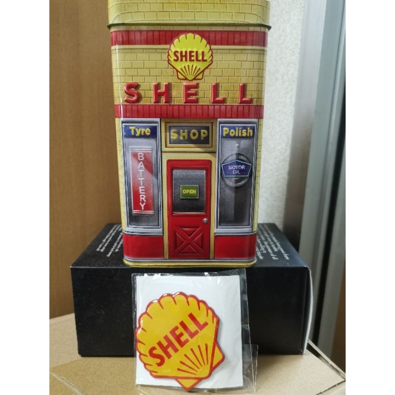 SHELL TIN BOX (BIG) 1950 พร้อมเปลือกแม่เหล็กพร้อม GIFE ฟรี | Shopee ...