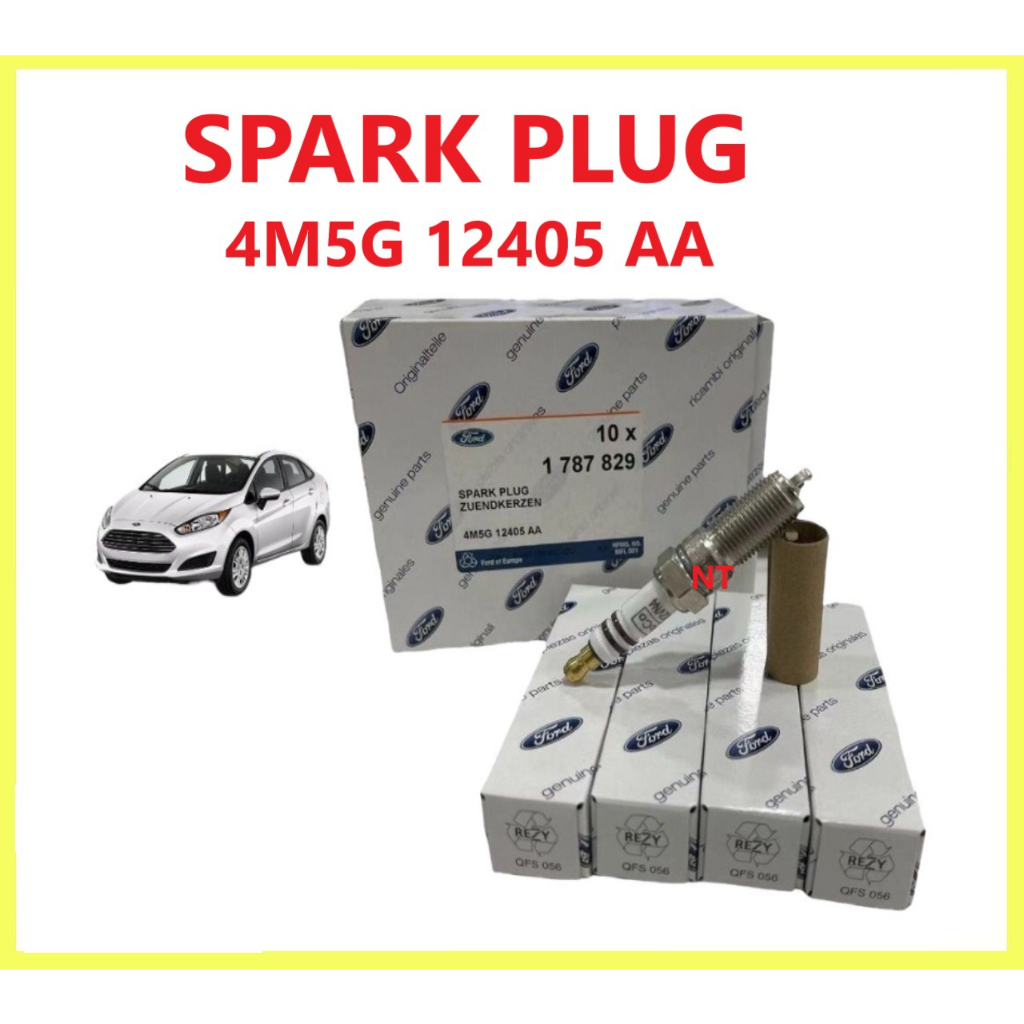 Ford ปลั๊กไฟ 4M5G 12405 AA FORD FIESTA 1.4cc 1.5cc 1.6cc FOMOCO CYFS ...