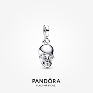 Pandora Charm Charm ME Skull Mini Dangle ของขวัญวันหยุด สําหรับผู้หญิง p804