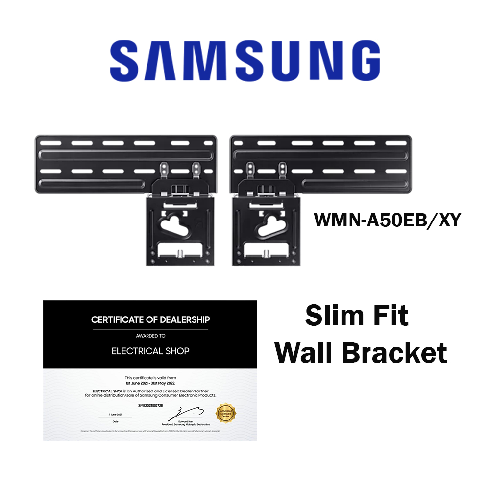 แบร็คเก็ตติดผนัง Samsung Slim Fit 43 นิ้ว 85 นิ้ว QLED Wall Mount