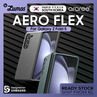 Araree เคสโทรศัพท์มือถือ แบบยืดหยุ่น สําหรับ Samsung Galaxy Z Fold 5 Aero