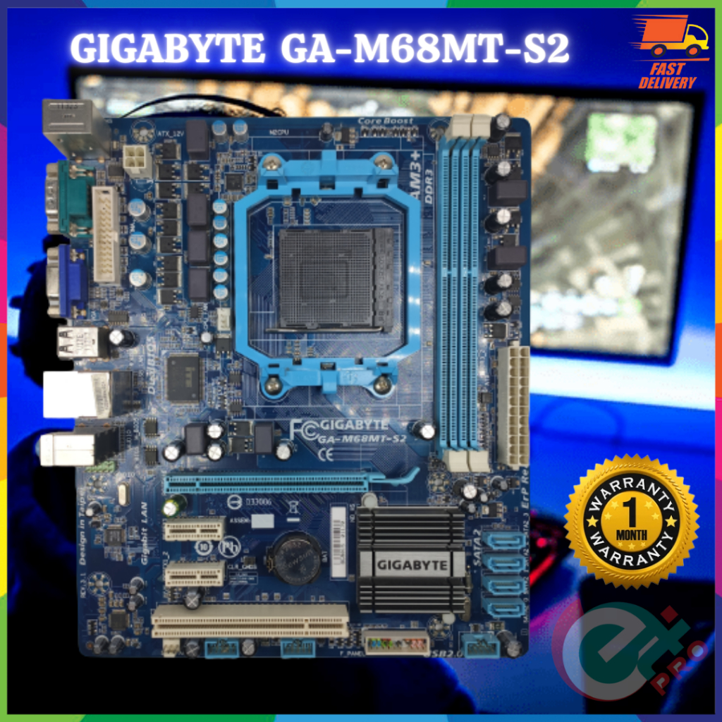 Motherboard GIGABYTE GA - M68MT - S2 - REFURBISHED | Shopee Thailand