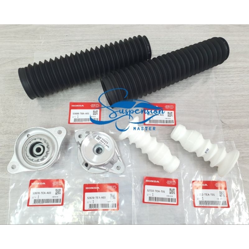 6 IN 1 SET- ด้านหลัง ABSORBER MOUNTING/COVER/ STRUT DAMPER BUSH - HONDA ...