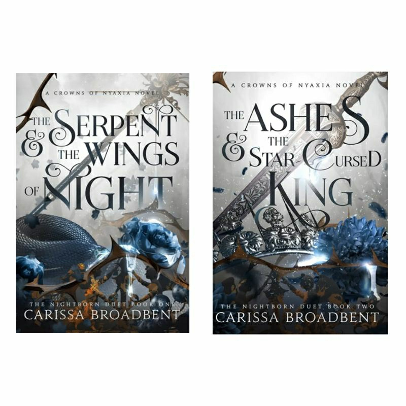 Crowns of Nyaxia หนังสือ the Serpent and the Wings of Night the Ashes and the StarCursed King