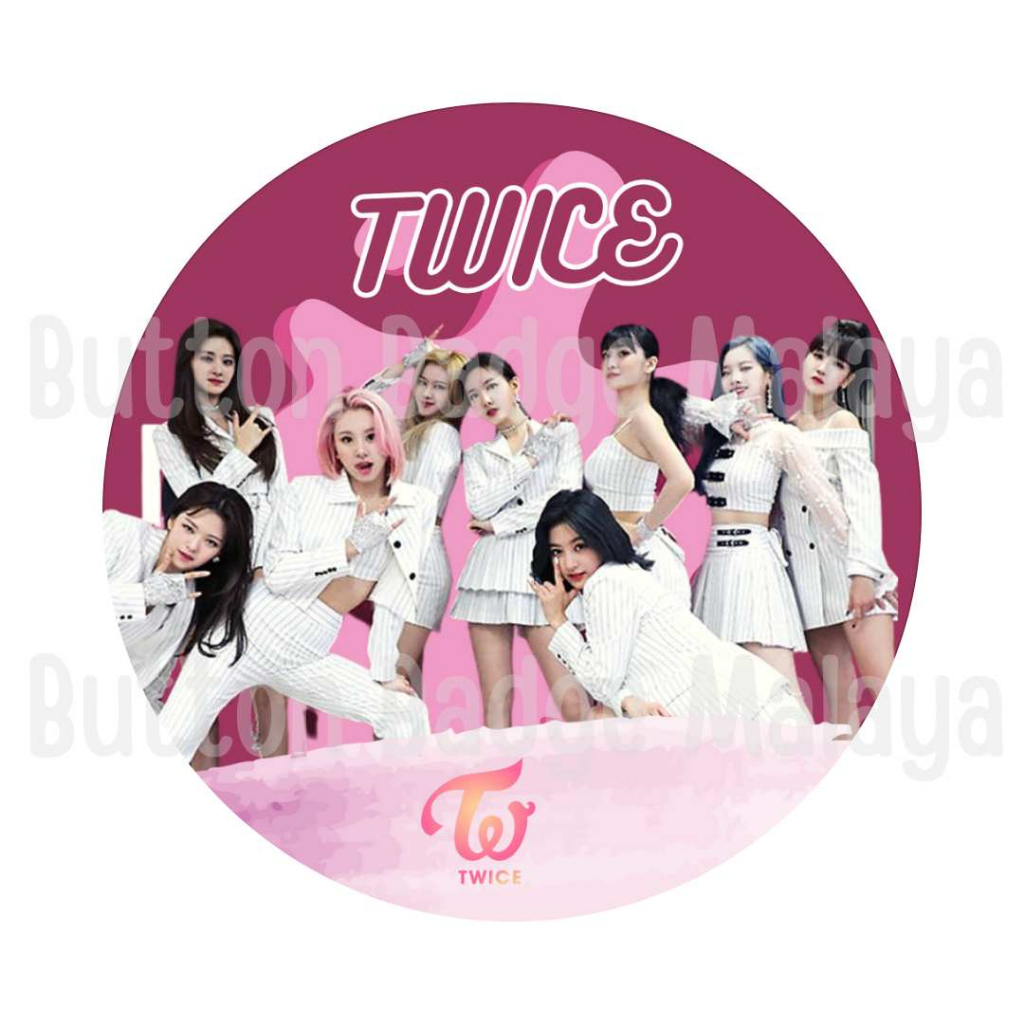 Twice ONCE KPOP เข็มกลัดติดกระดุม ขนาด 58 มม. สําหรับงานวันเกิด ...