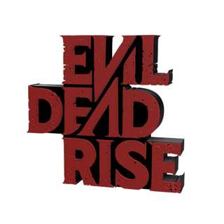 โลโก้ EVIL DEAD RISE 3D สําหรับตกแต่งโต๊ะทํางาน