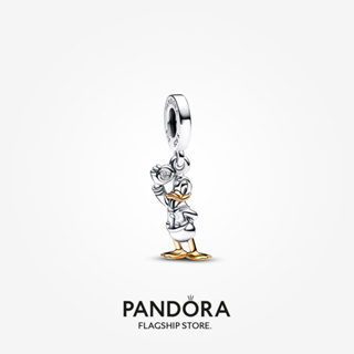 Pandora จี้ห้อย รูปเป็ดโดนัลด์ ครบรอบ 100 ปี ของขวัญวันหยุด สําหรับผู้หญิง p804