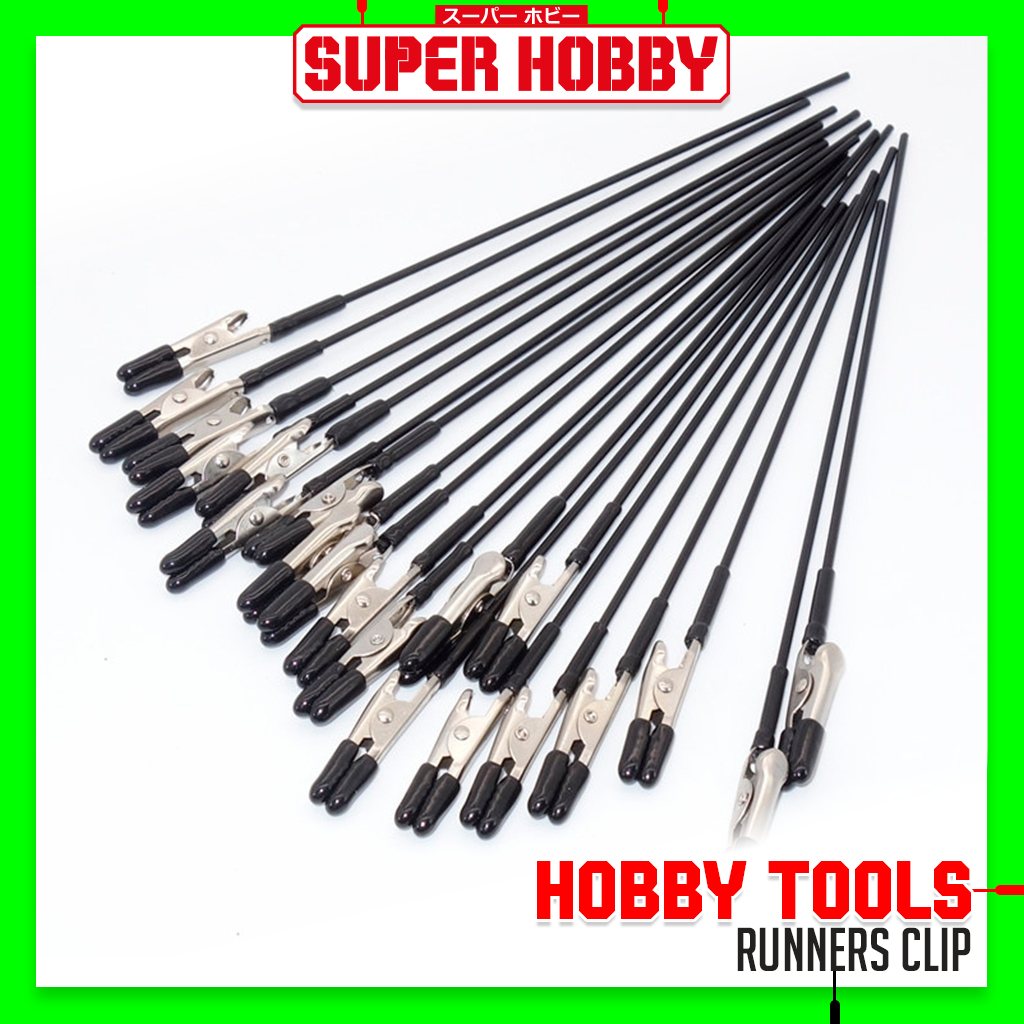 Gundam Tool Runners Clip / Aligator Clip / Coloring Clip For Spray ...