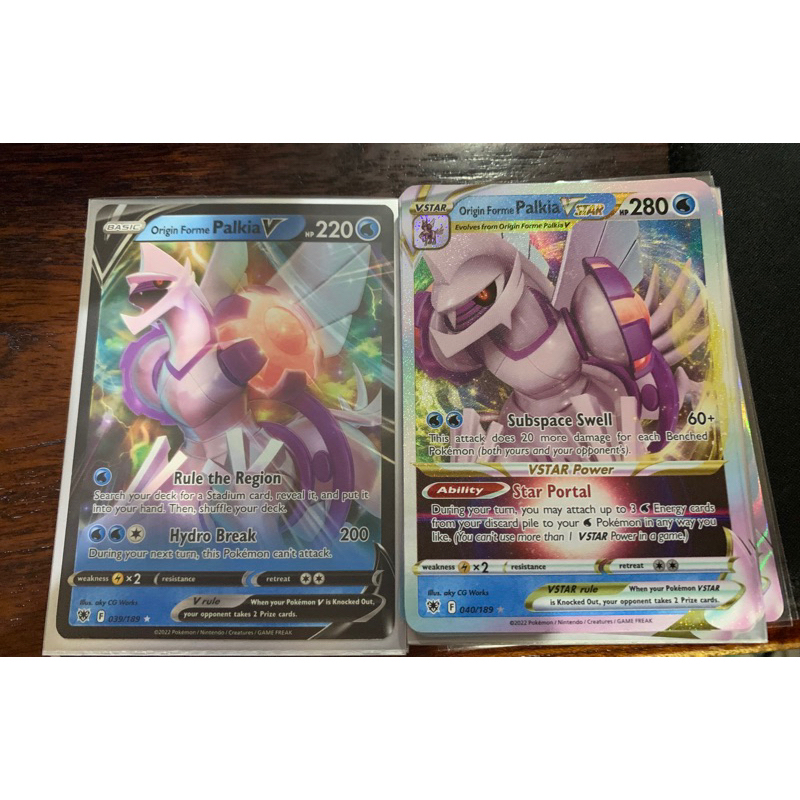 โปเกมอน Tcg - Origin Forme Palkia vstar | Shopee Thailand
