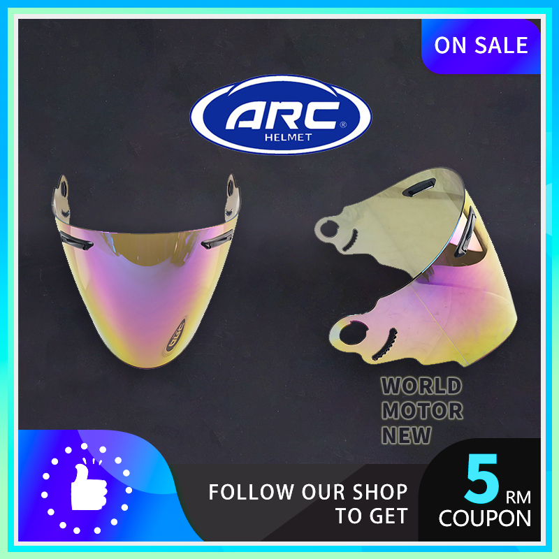 หมวกกันน็อค ARC RITZ VISOR หมวกกันน็อค ARC RITZ AR1 AR3 AR5 | Shopee ...