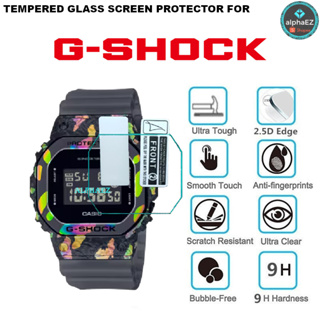 Casio G-Shock GM-5640GEM-1 ฟิล์มกระจกนิรภัยกันรอยหน้าจอนาฬิกาข้อมือ 9H DW5600 DW5610 GM5600 GWB5600