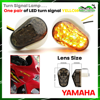 ไฟเลี้ยว LED สัญญาณไฟเลี้ยว YAMAHA R1 / R3 / R6 / R15 / R25 รถจักรยานยนต์ SUPERBIKE สัญญาณสากล RELLAY