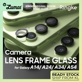 Ringke กรอบเลนส์กล้อง สําหรับ Samsung Galaxy A14/A24/A34/A54 เลนส์กล้อง กระจกนิรภัย ป้องกันกล้อง