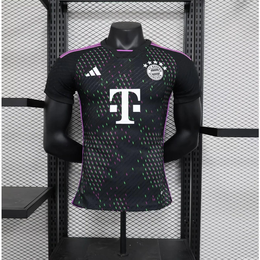 เสื้อกีฬาแขนสั้น-ลายทีม-bayern-away-fan-amp-player-issue-23-24-jersey-ชุดเยือน-สําหรับผู้ชาย