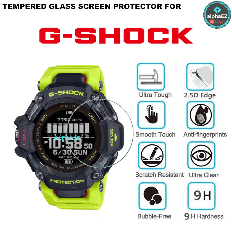 Casio G-Shock GBD-H2000-1A9 9H นาฬิกาป้องกันหน้าจอฝาครอบกระจกนิรภัย ...