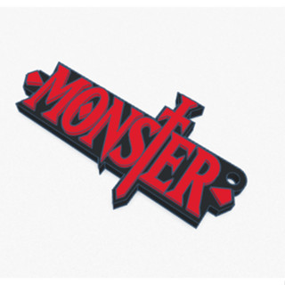 Monster พวงกุญแจแม่เหล็กติดตู้เย็น