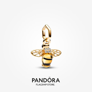 Pandora ชาร์มผึ้งประกายระยิบระยับ ของขวัญวันหยุด สําหรับผู้หญิง p804