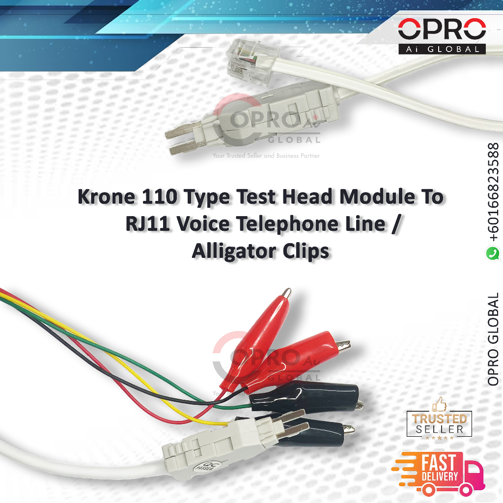 เครื่องทดสอบสายเคเบิลสําหรับ KRONE Commscope AMP LSA PLUS 10 คู่โมดูล ...
