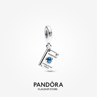 Pandora ชาร์มหนังสือเดินทาง แบบเปิดได้ ของขวัญวันหยุด สําหรับผู้หญิง p804