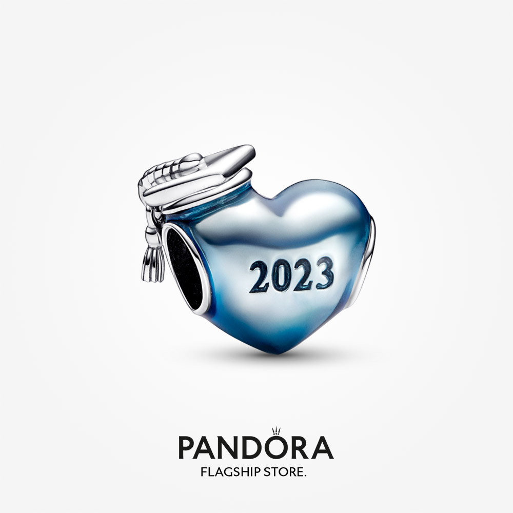 pandora-ชาร์มหัวใจจบการศึกษา-สีฟ้า-ของขวัญวันหยุด-สําหรับผู้หญิง-2023-p804