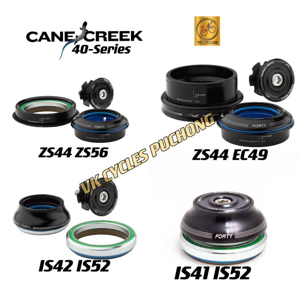 40 Series CANE CREEK HEADSET ZS44 110 PREMIUM ZS56 ZS44 EC49 IS42 IS52 ...