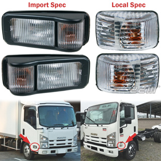 Isuzu NLR PRO NPR NQR Elf โคมไฟสัญญาณ โคมไฟบังโคลน โคมไฟ Lorry Lori NPR PRO (นําเข้า / สเปคท้องถิ่น)