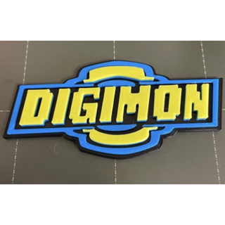 แม่เหล็กติดตู้เย็น Digimon Logo Ver 1
