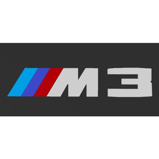 แม่เหล็กติดตู้เย็น โลโก้ BMW M3