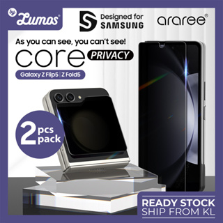 Araree Sub Core กระจกนิรภัยกันรอยหน้าจอ พรีเมี่ยม กันรอยขีดข่วน สําหรับ Samsung Galaxy Z Fold 5 &amp; Z Flip 5