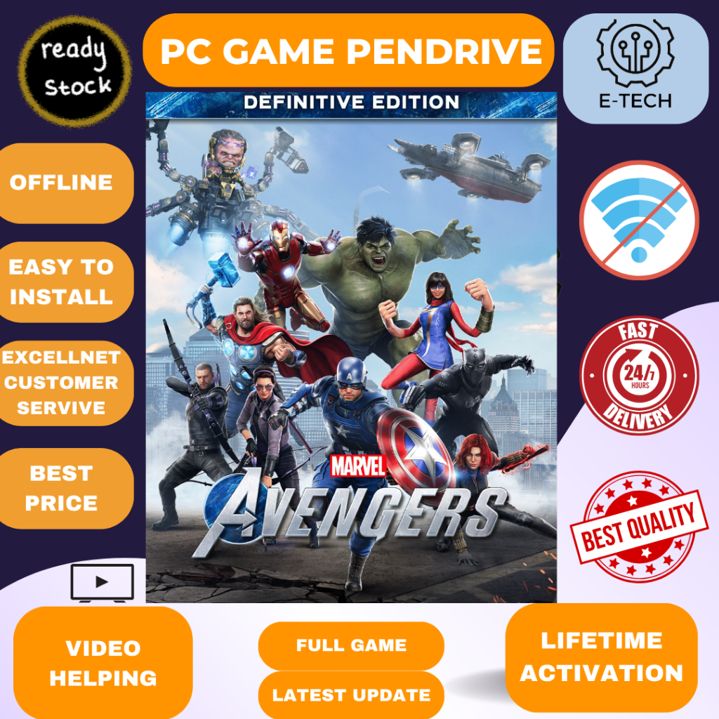 [เกม Pc] Marvel's Avengers The Definitive Edition (v2.8.2 + All DLCs ...