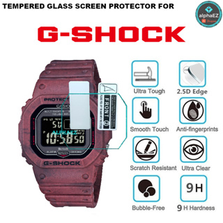 Casio G-Shock GW-B5600SL-4 9H ฟิล์มกระจกนิรภัย ป้องกันรอยขีดข่วนหน้าจอนาฬิกา DW5600 DW5610 GM5600 GWB5600
