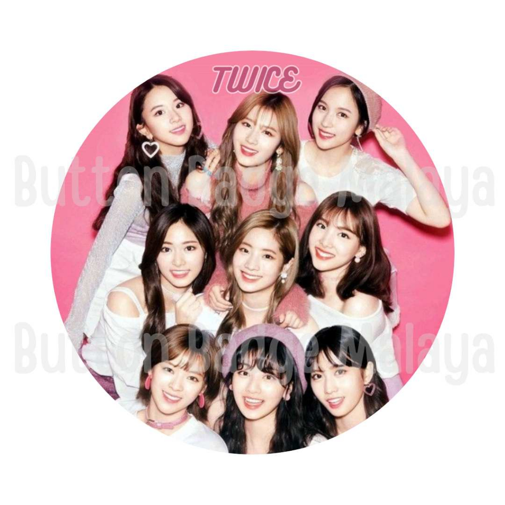 Twice ONCE KPOP เข็มกลัดติดกระดุม ขนาด 58 มม. สําหรับงานวันเกิด ...