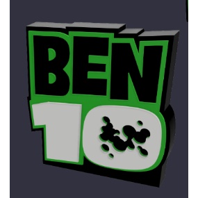 โลโก้ Ben 10 Ver 2 และแม่เหล็กติดตู้เย็น