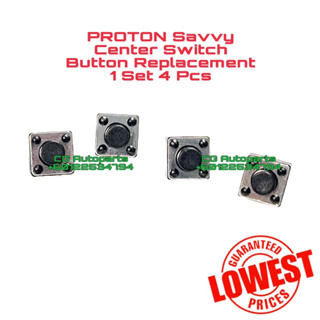 Proton สวิตช์กลาง แบบเปลี่ยน 4 ชิ้น / ชุด PROTON Savvy