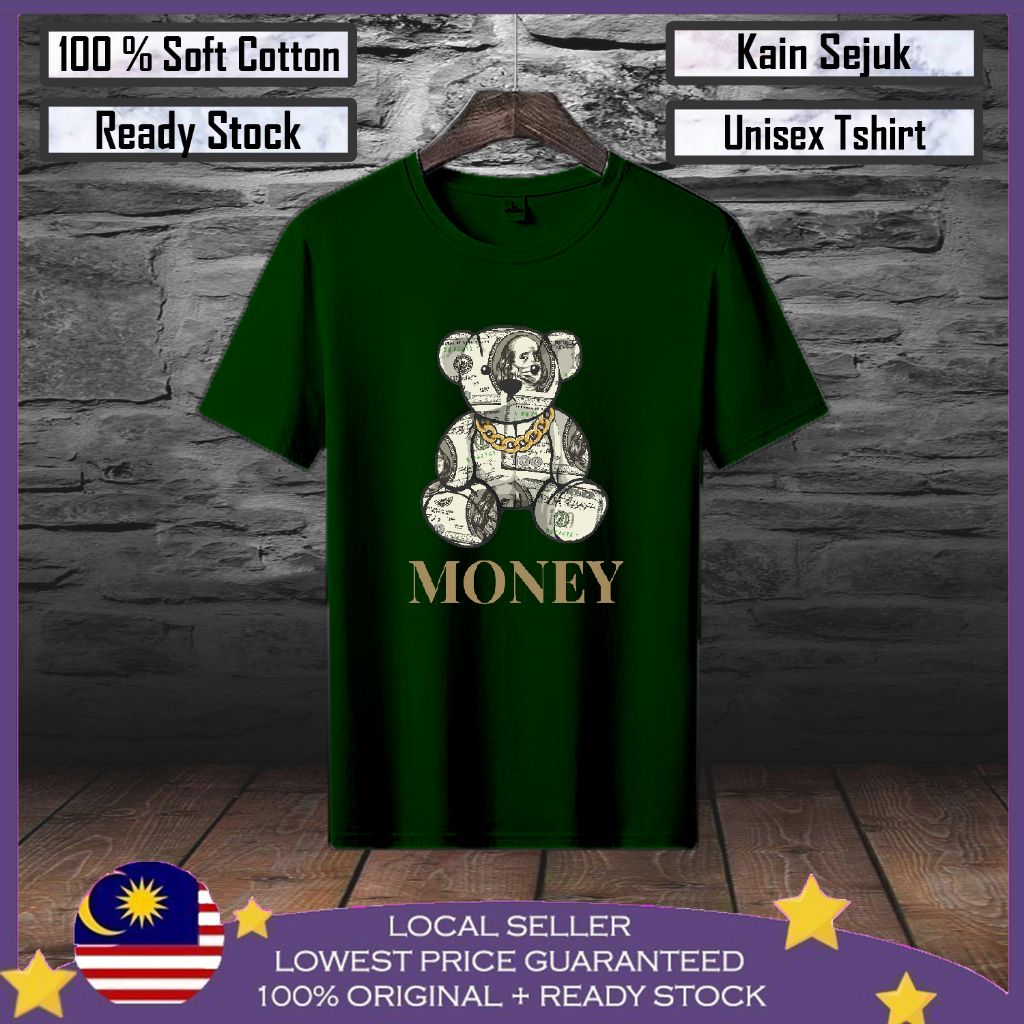 เสื้อยืด-ผ้าฝ้าย-100-พิมพ์ลายหมีเงิน-us-สําหรับผู้ชาย