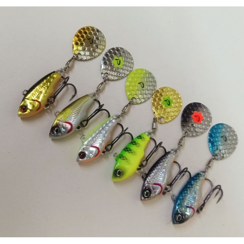 Savage Gear Fat Tail Spin Köder 6,5g & 12,5g – Jig Spinner Für Forelle, Barsch, Zander