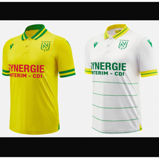 ใหม่ 23/24 !!! Fc Nantes Home, Away Fan Issue Kit *สินค้าในพื้นที่