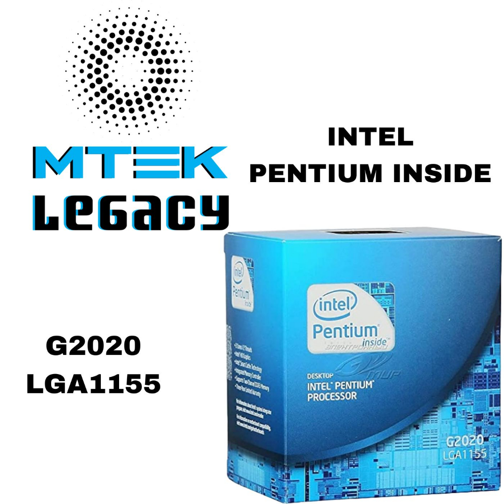 Ntel ซ็อกเก็ตโปรเซสเซอร์ Pentium LGA1155 G620 G630 G2020 LGA 1155 CPU ...