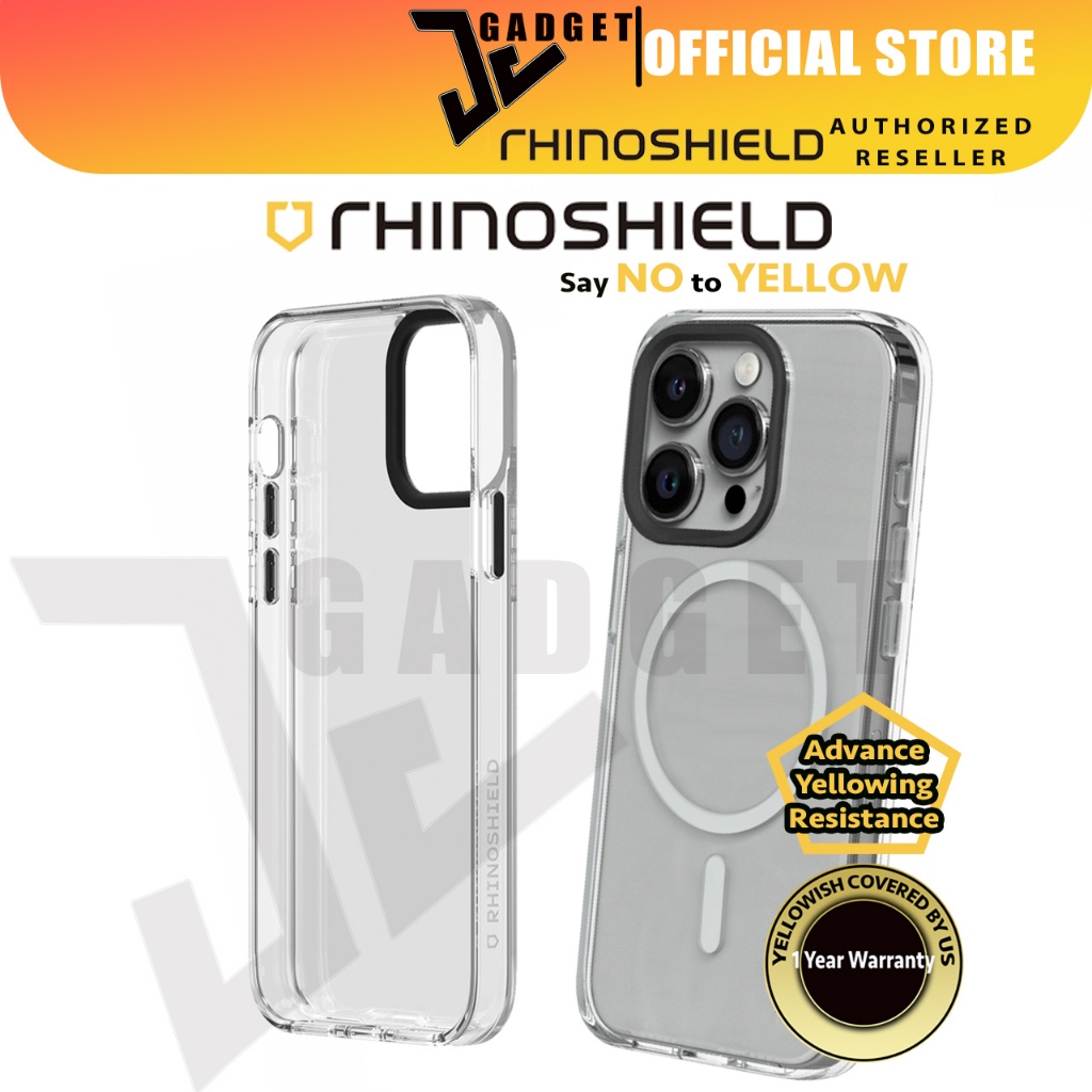 Rhinoshield Clear Case สําหรับ iPhone 18 Pro Max 17 Pro Max 17 Air 16 ...