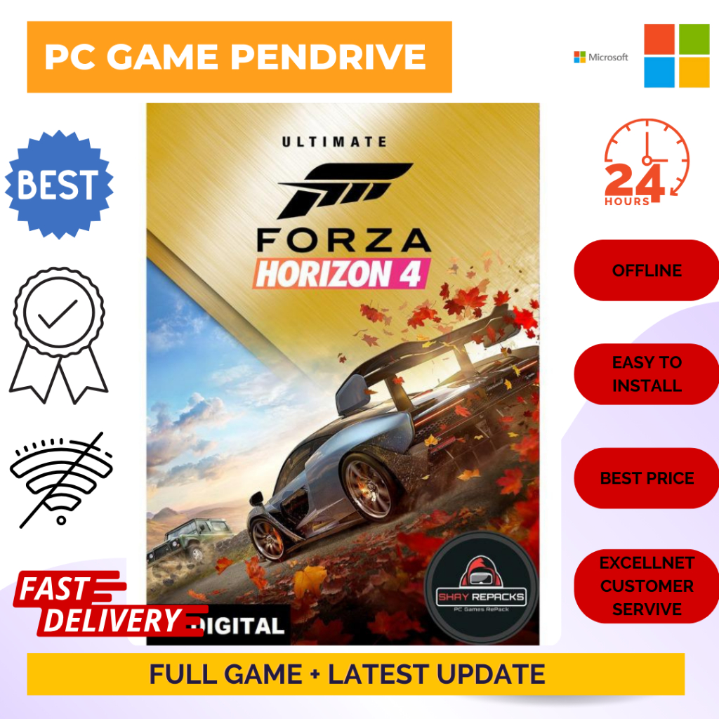 Forza Horizon 4 Ultimate Edition (v1.465.282.0 + DLC ทั้งหมด ...