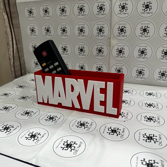 Marvel Logo Remote/Stationery Desk Organizer | Shopee Thailand