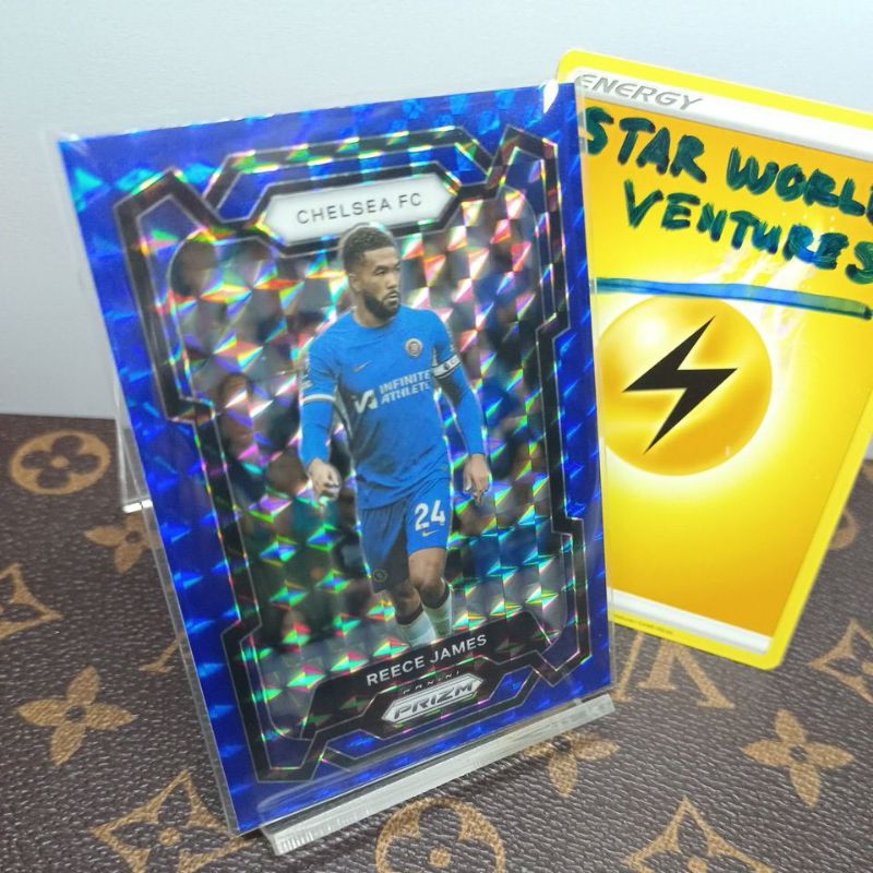 Reece James 182 (Chelsea FC) Blue Mosaic, Premier League EPL Soccer ...